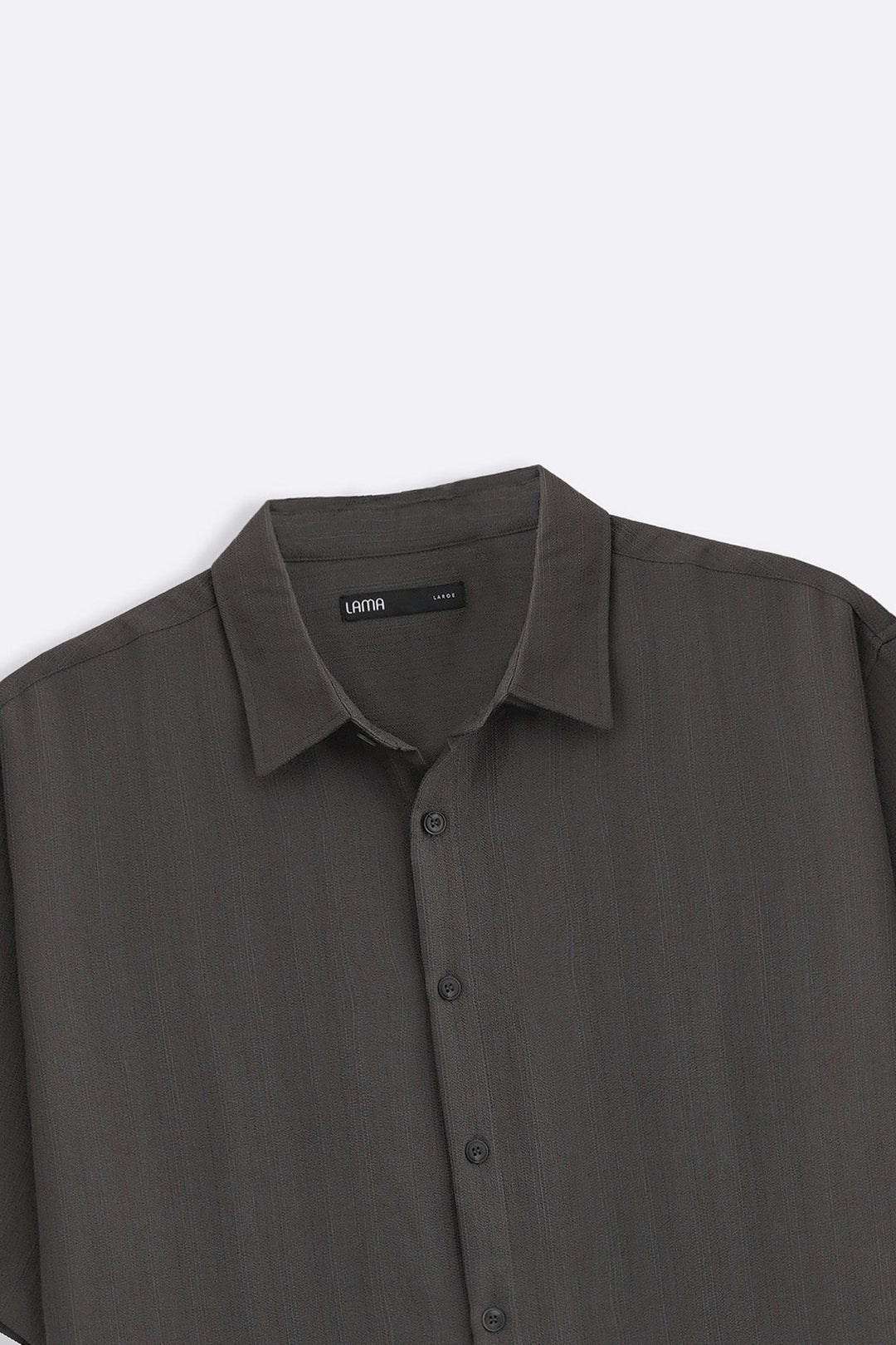 GREY FLOWY HALF SLEEVES SHIRT