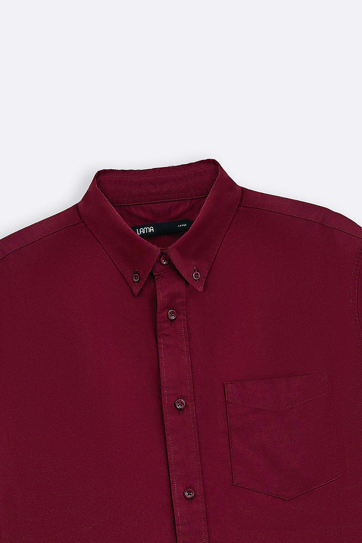 MAROON OXFORD SHIRT