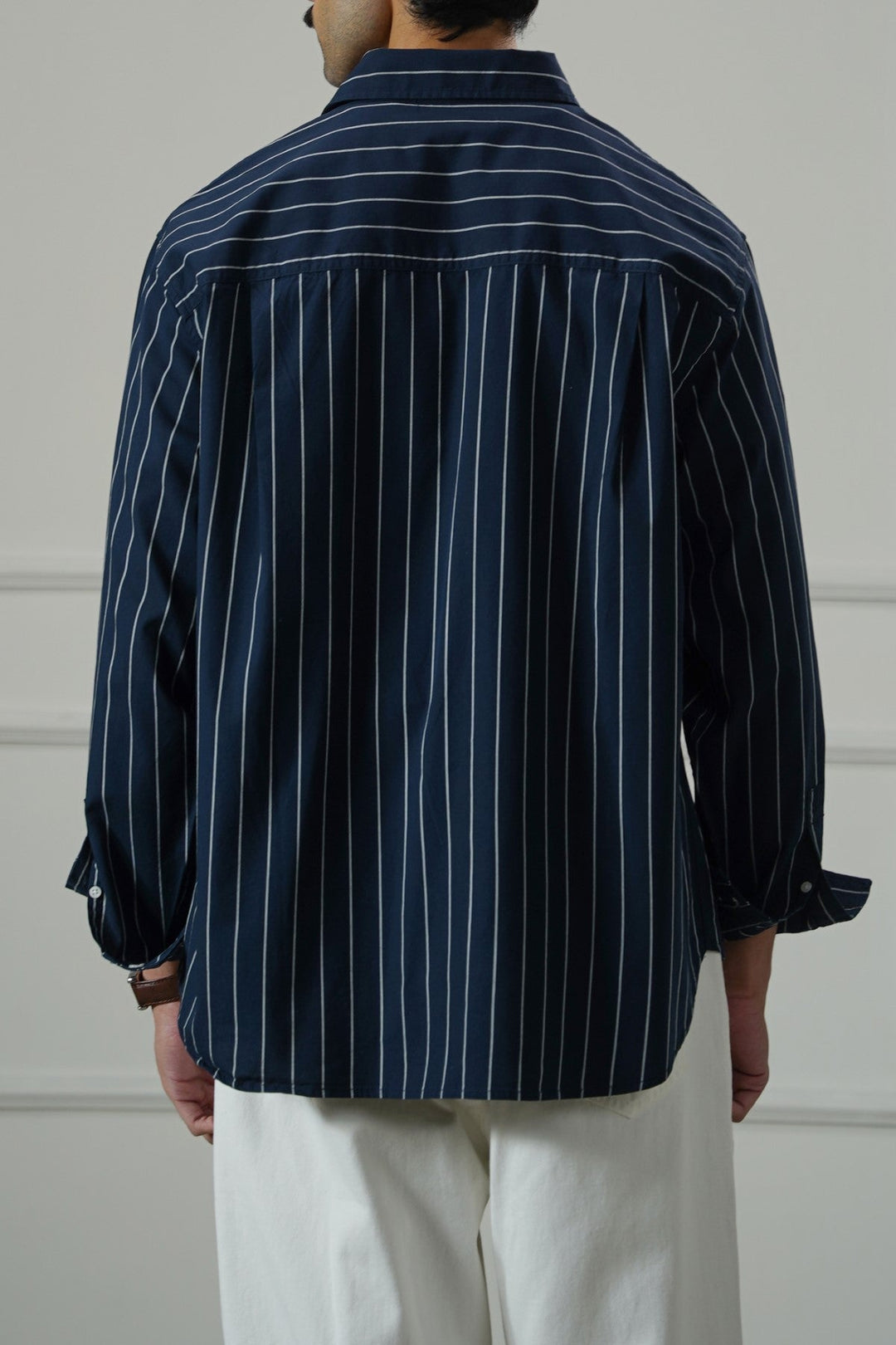 NAVY 90's DAD SHIRT
