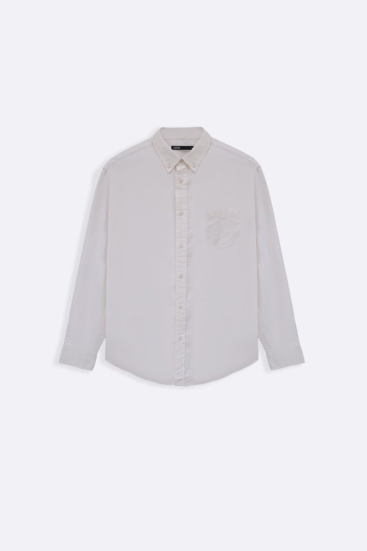 WHITE OXFORD SHIRT