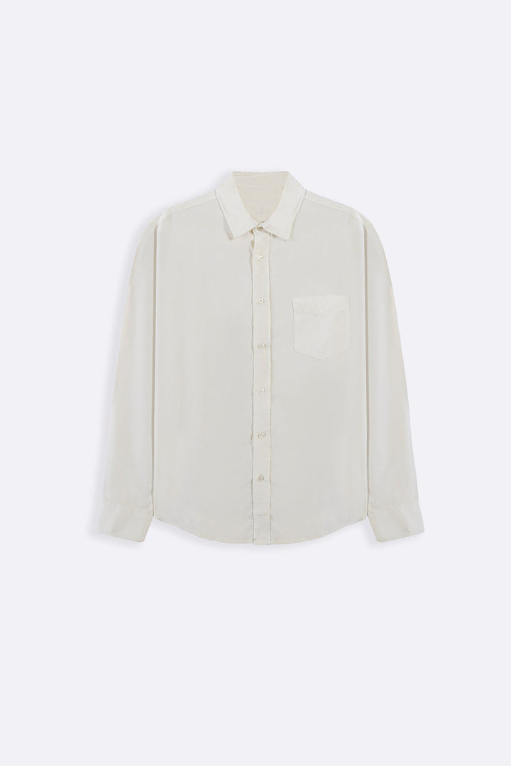 ECRU EASY LYOCELL LINEN SHIRT