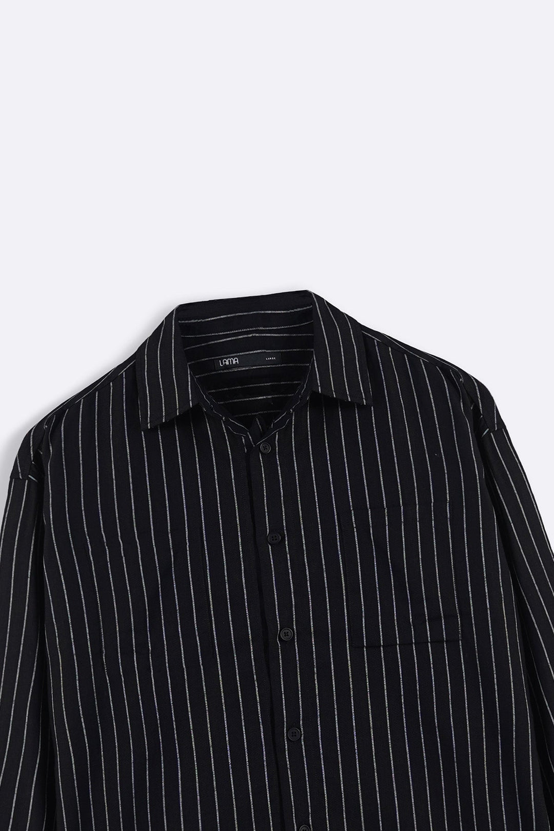 BLACK TENCEL LINEN SHIRT
