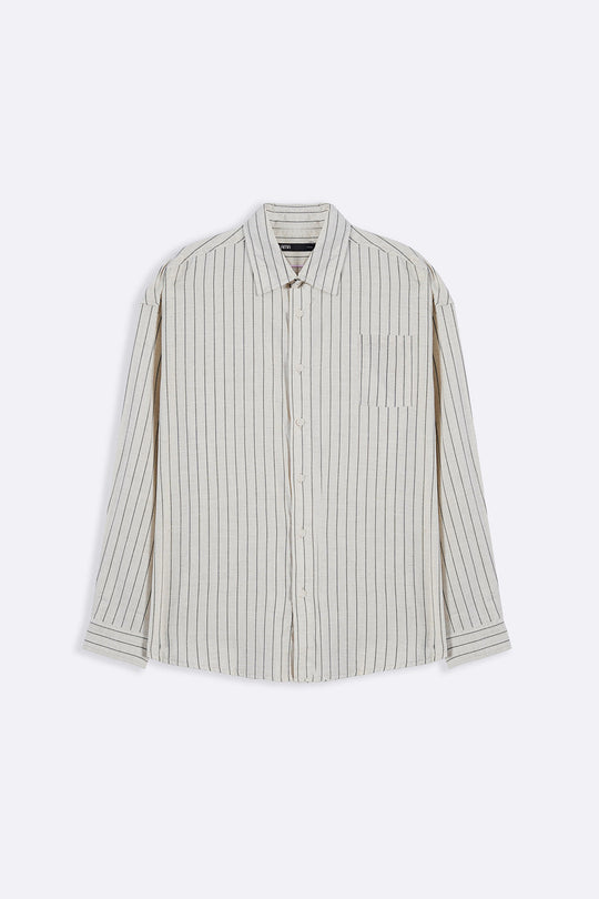 ECRU TENCEL LINEN SHIRT