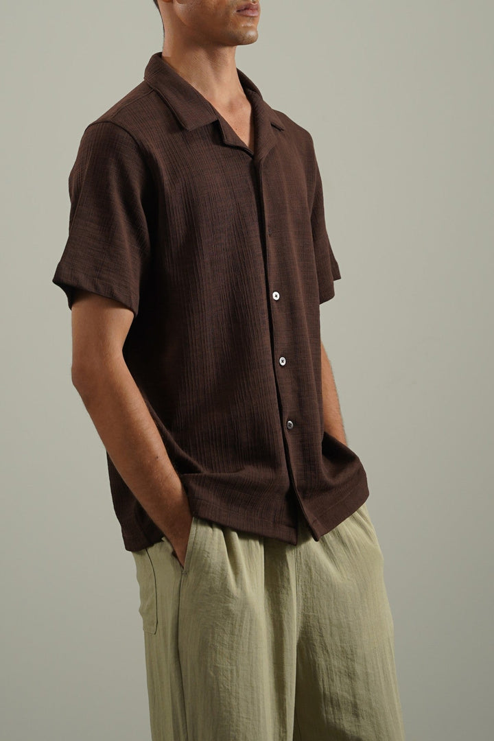SEERSUCKER BUTTON DOWN