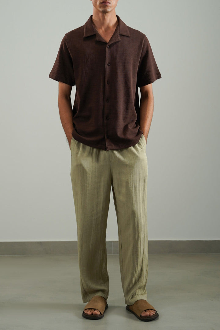 SEERSUCKER BUTTON DOWN