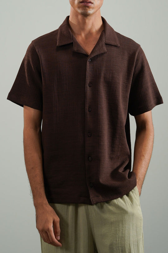 SEERSUCKER BUTTON DOWN