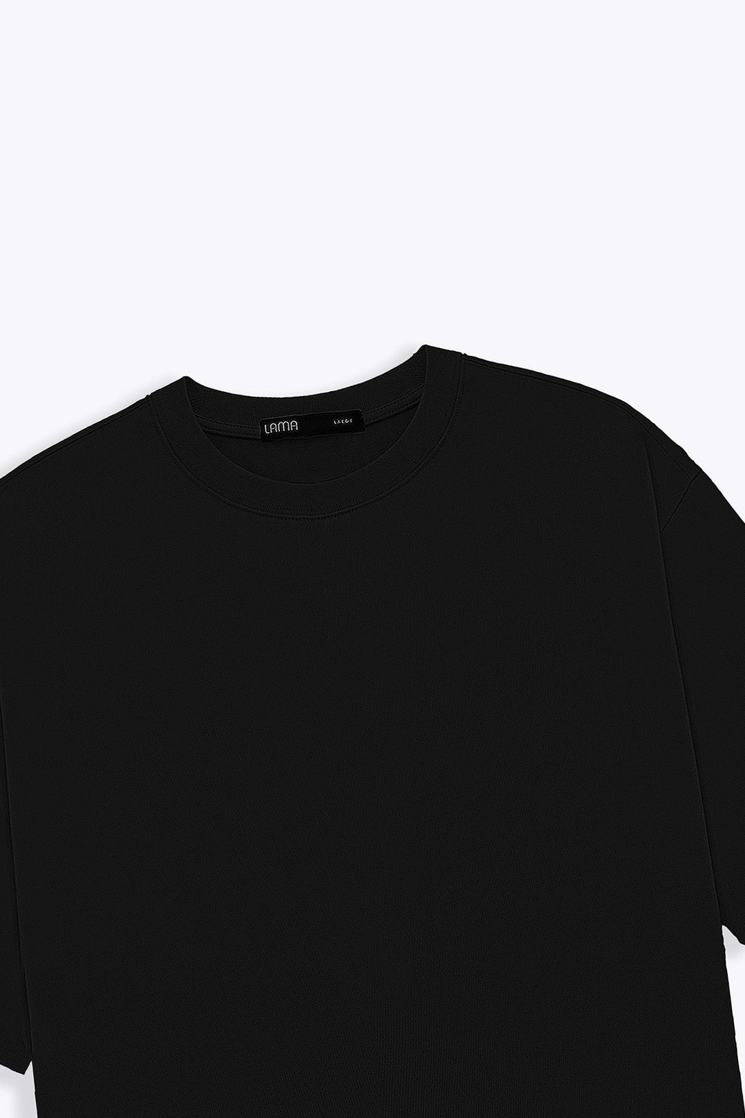 BLACK EVERYDAY COMFORT TEE