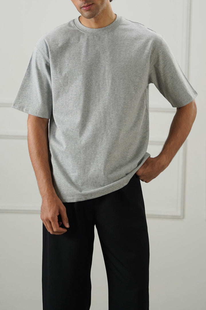 HEATHER GREY EVERYDAY COMFORT TEE