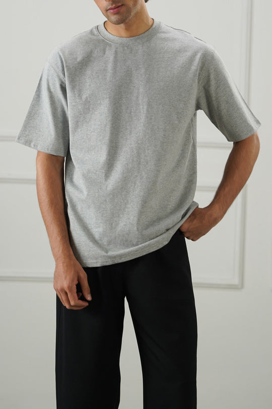 HEATHER GREY EVERYDAY COMFORT TEE