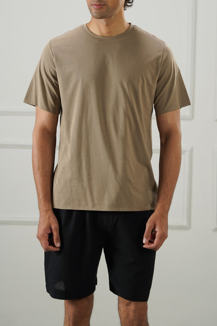 KHAKI EVERYDAY COMFORT TEE