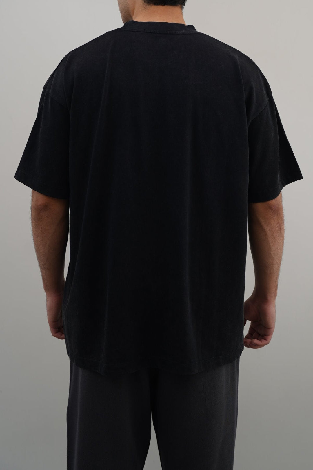 CHARCOAL VINTAGE WASH TEE