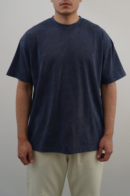 NAVY VINTAGE WASH TEE