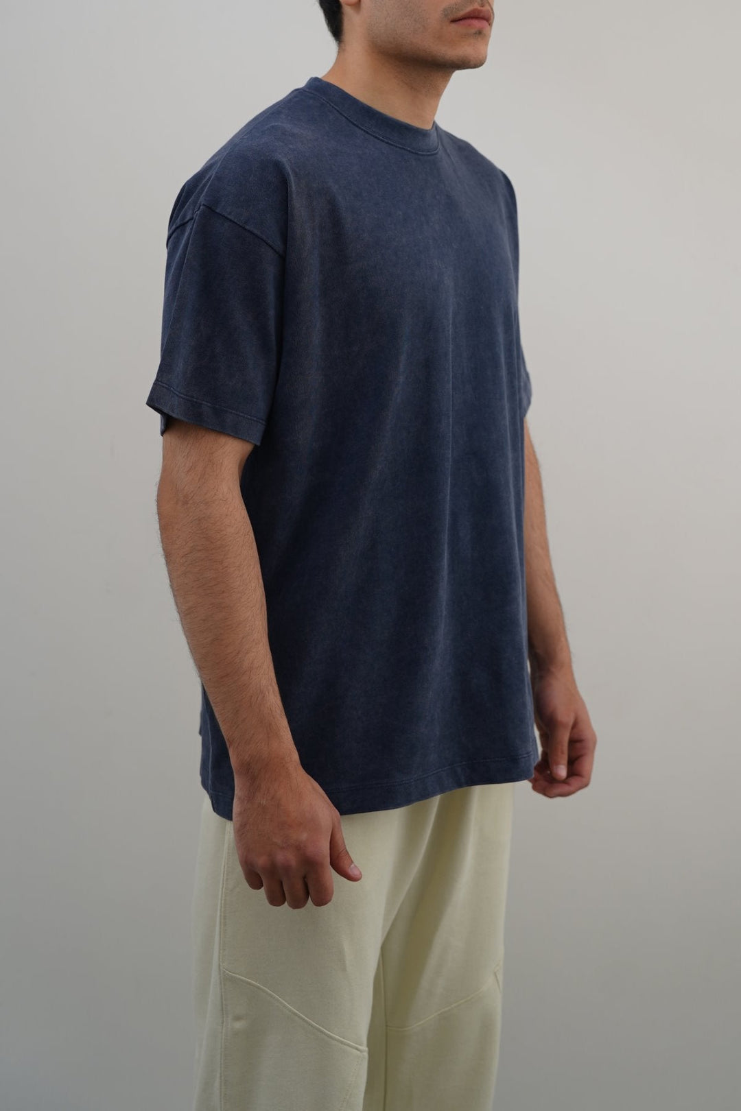 NAVY VINTAGE WASH TEE