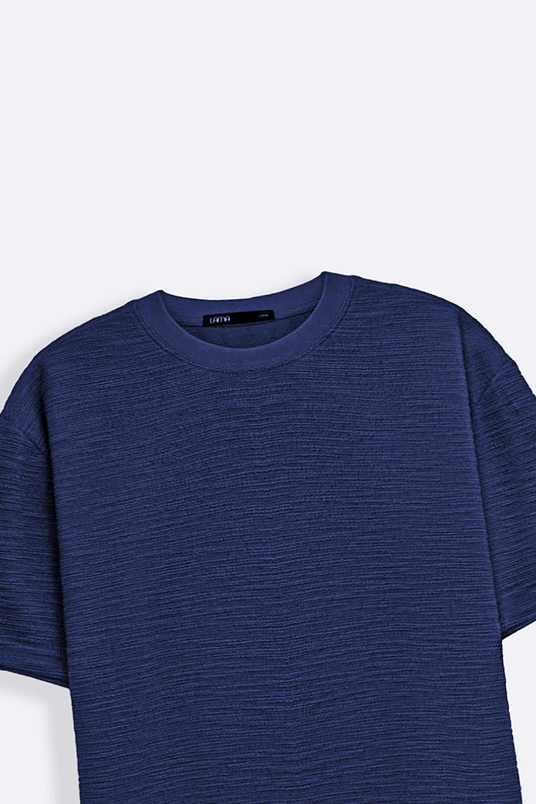 NAVY BUCKLE TEE