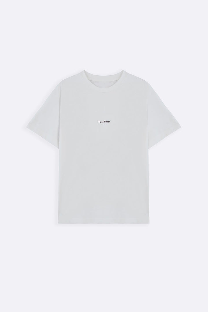 WHITE PURE ROAST CLASSIC TEE