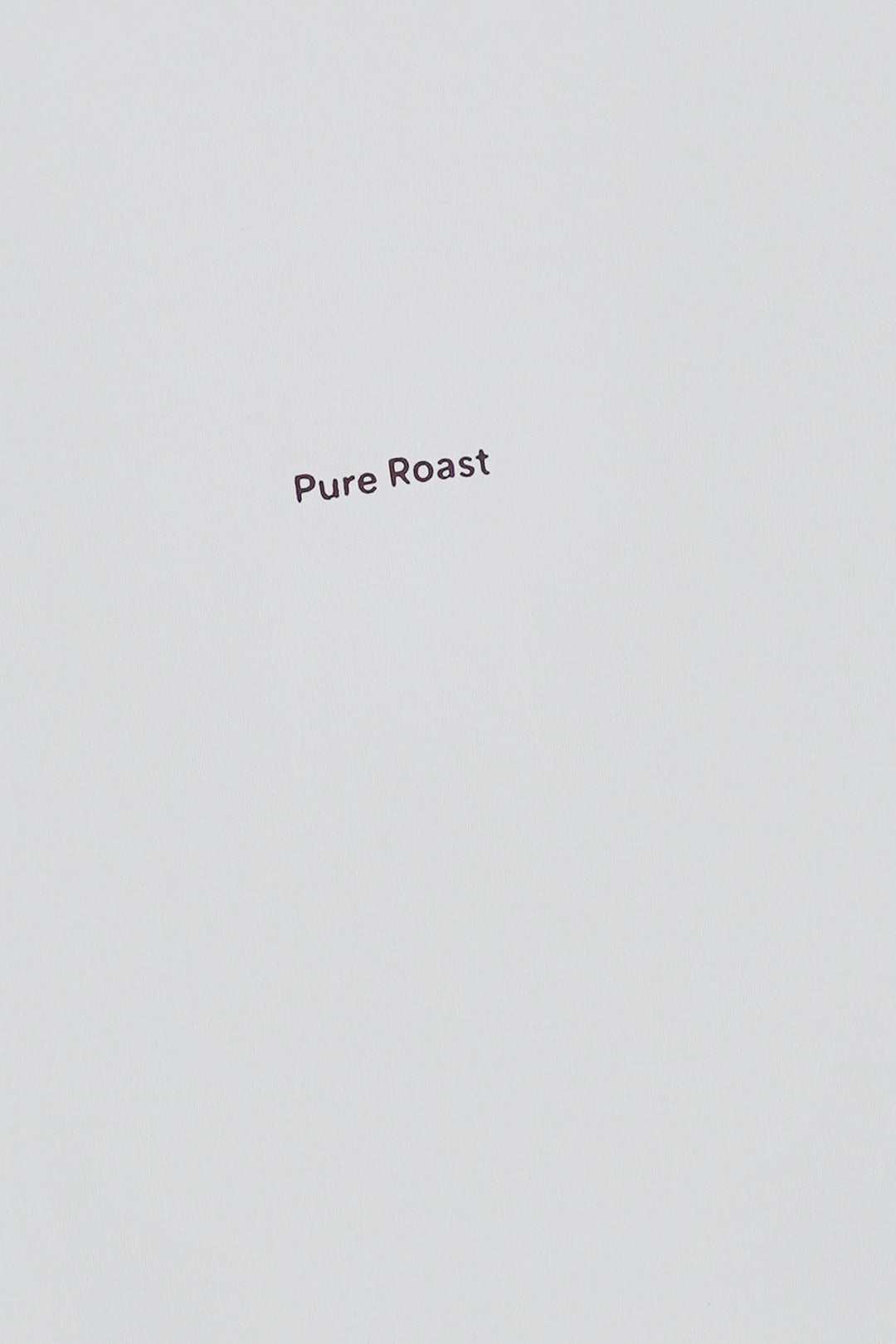 WHITE PURE ROAST CLASSIC TEE