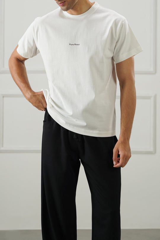 WHITE PURE ROAST CLASSIC TEE