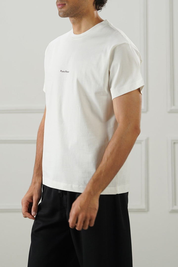 WHITE PURE ROAST CLASSIC TEE