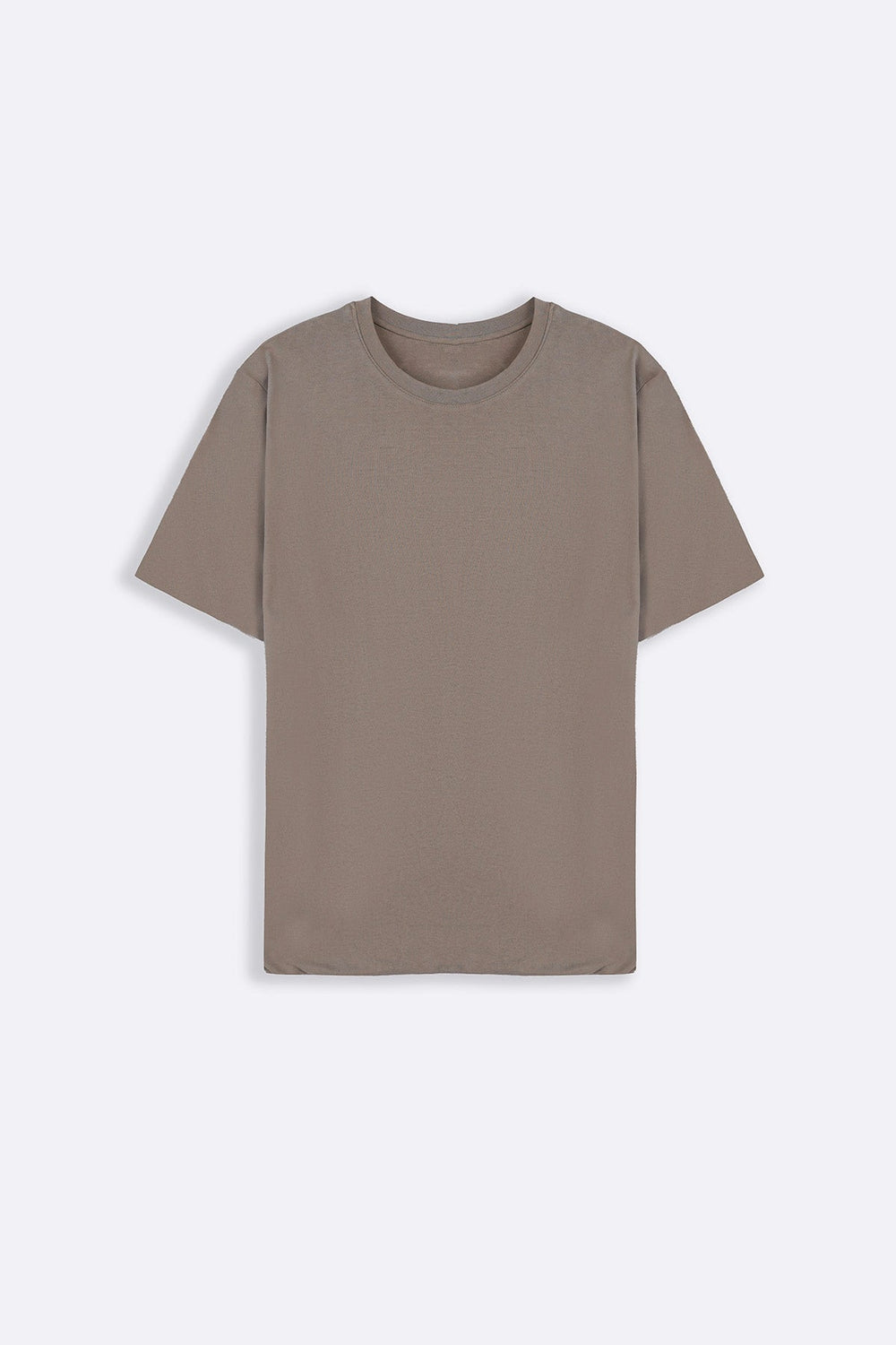 SAND SEAMLESS DOUBLE-LAYERED TEE