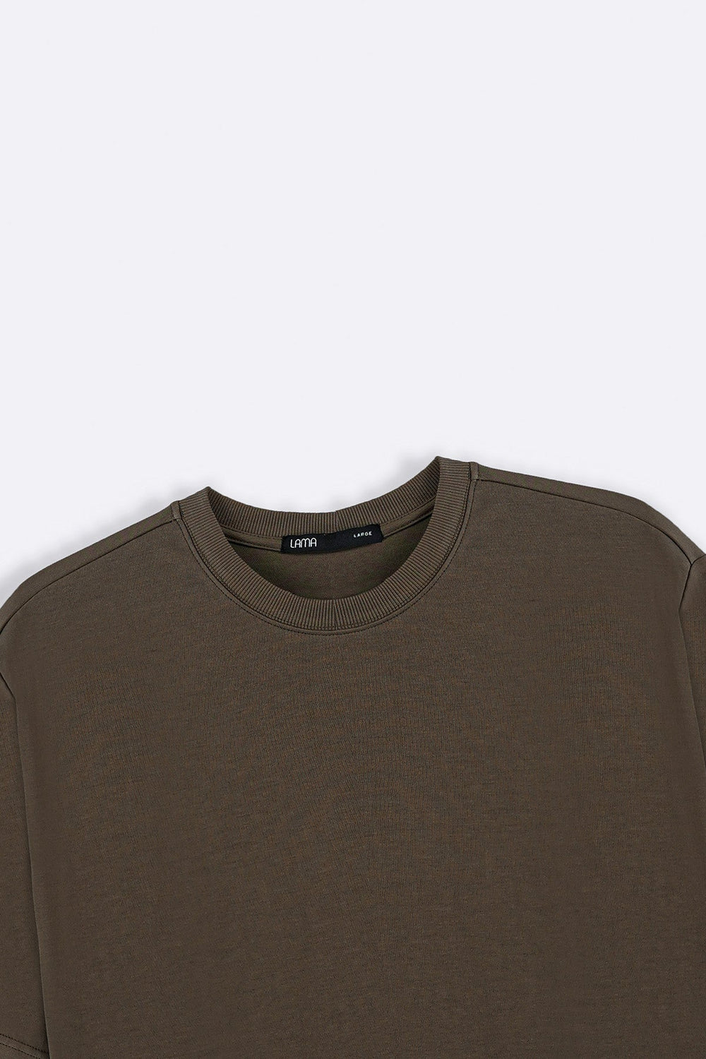 BROWN OVERSIZED SLOUCHY TEE