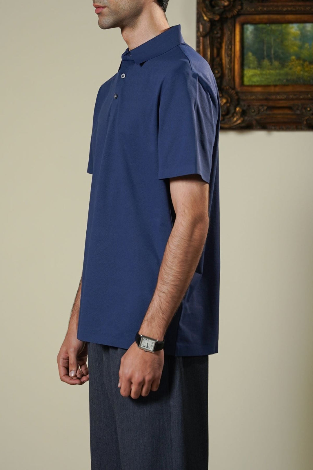 NAVY CLEAN SUMMER POLO