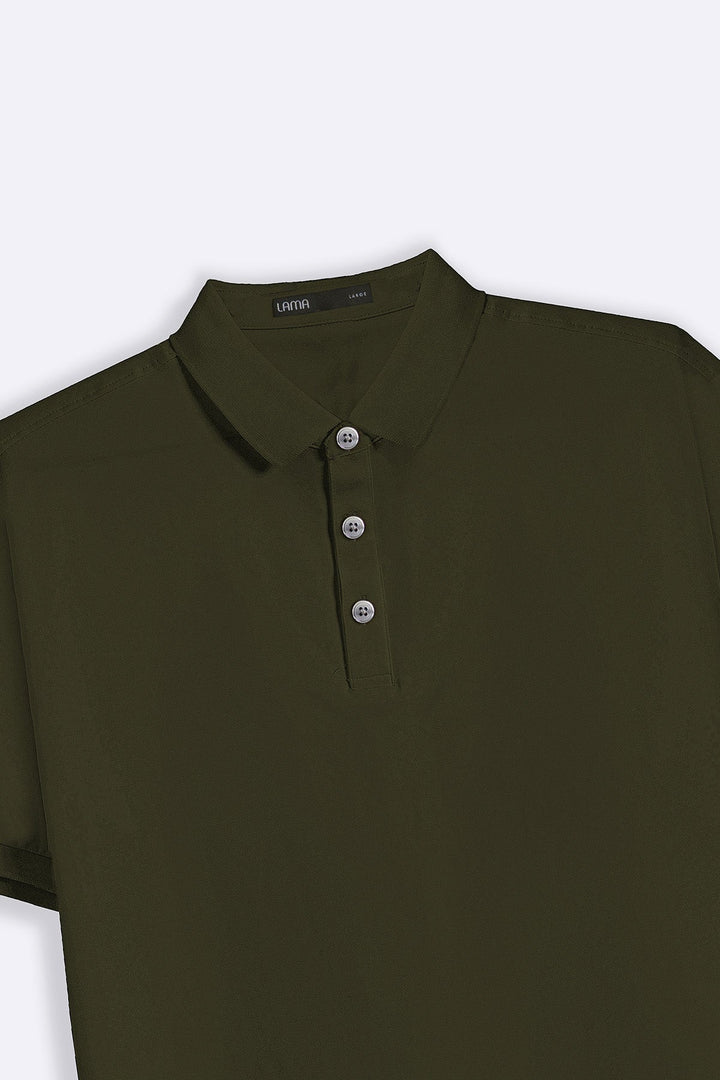 OLIVE PERFORMANCE CORE POLO