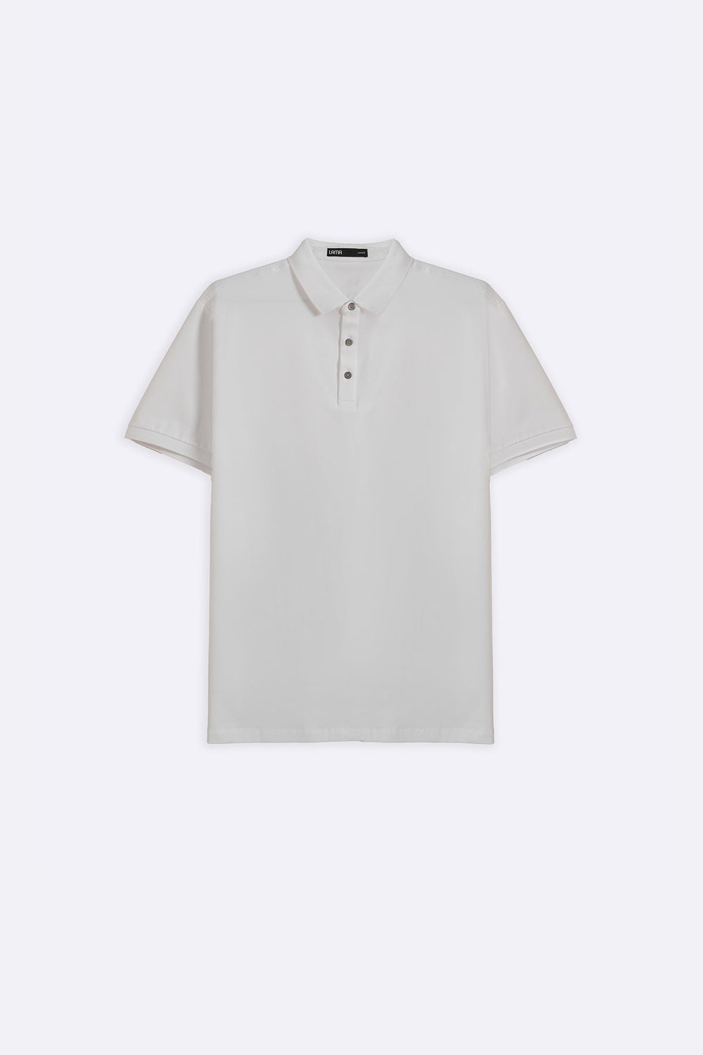 WHITE PERFORMANCE POLO