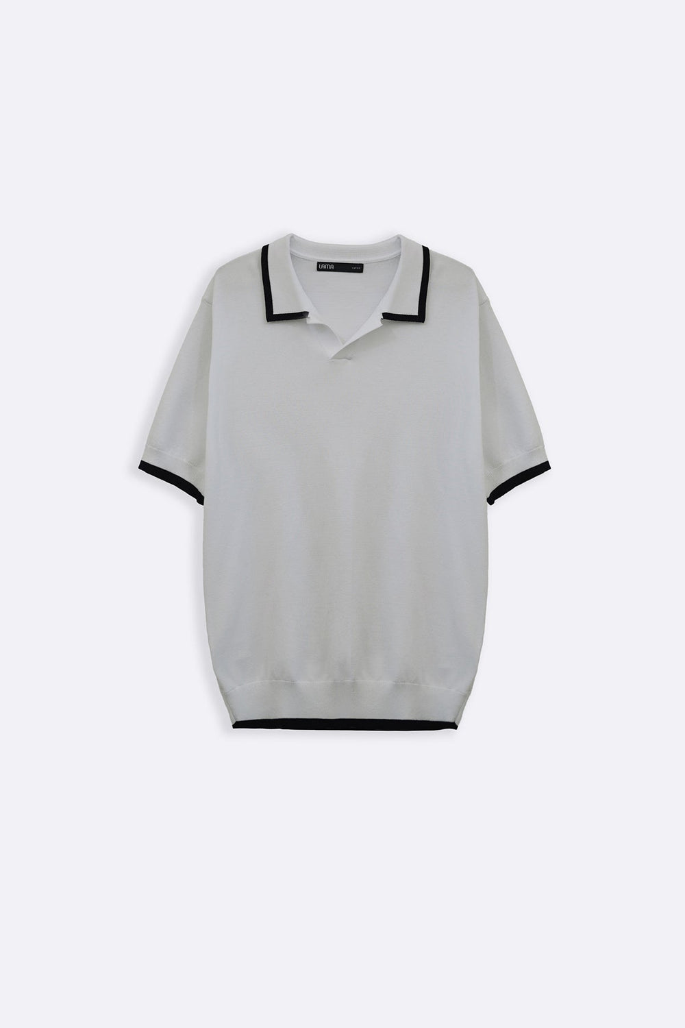 OFF WHITE EASY KNIT POLO