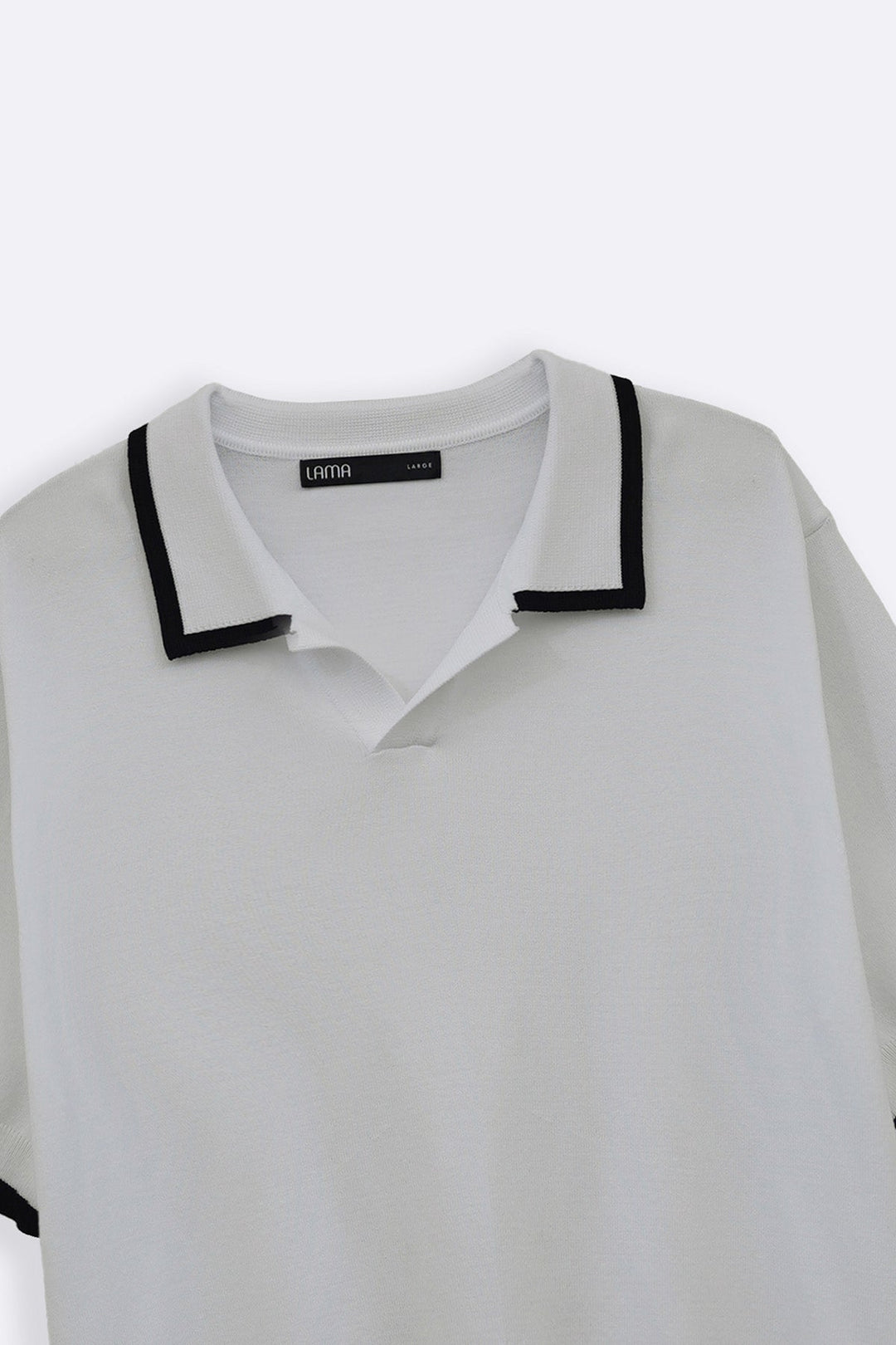 OFF WHITE EASY KNIT POLO