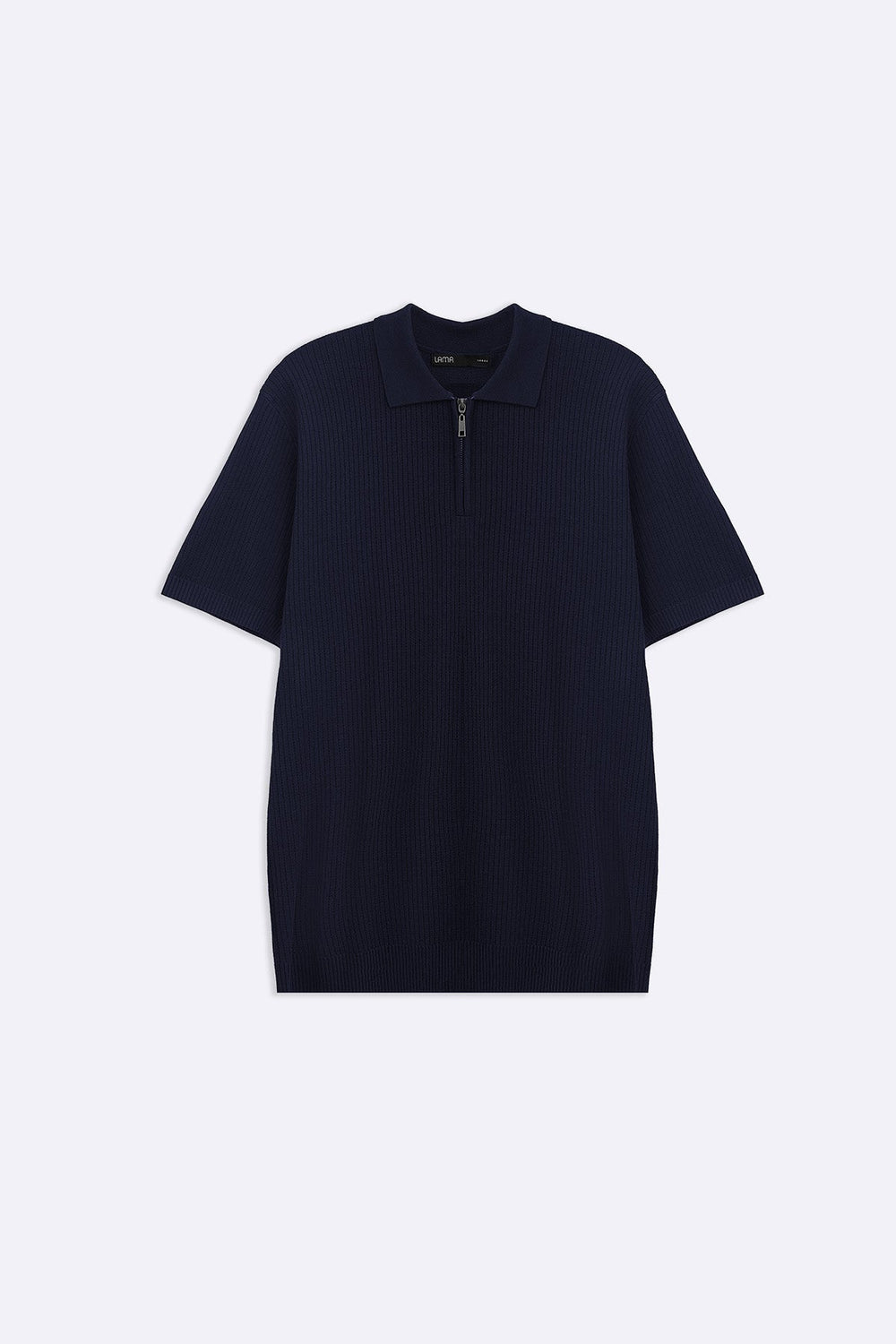 NAVY SOFT WEAVE POLO