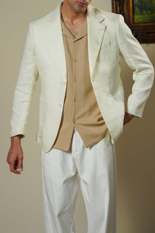 PREMIUM LINEN BLAZER