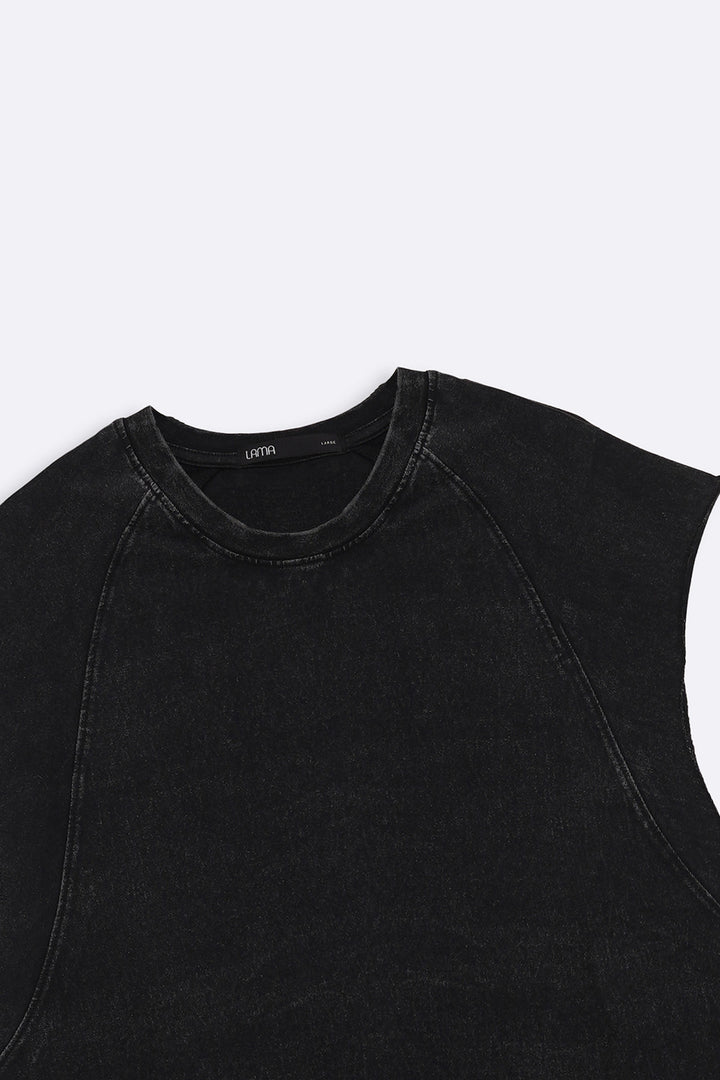 CHARCOAL STREET STYLE TANK TOP