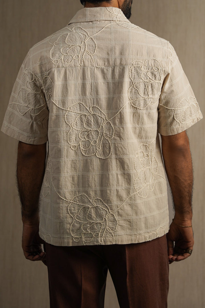 ECRU LINE COTTON SHIRT