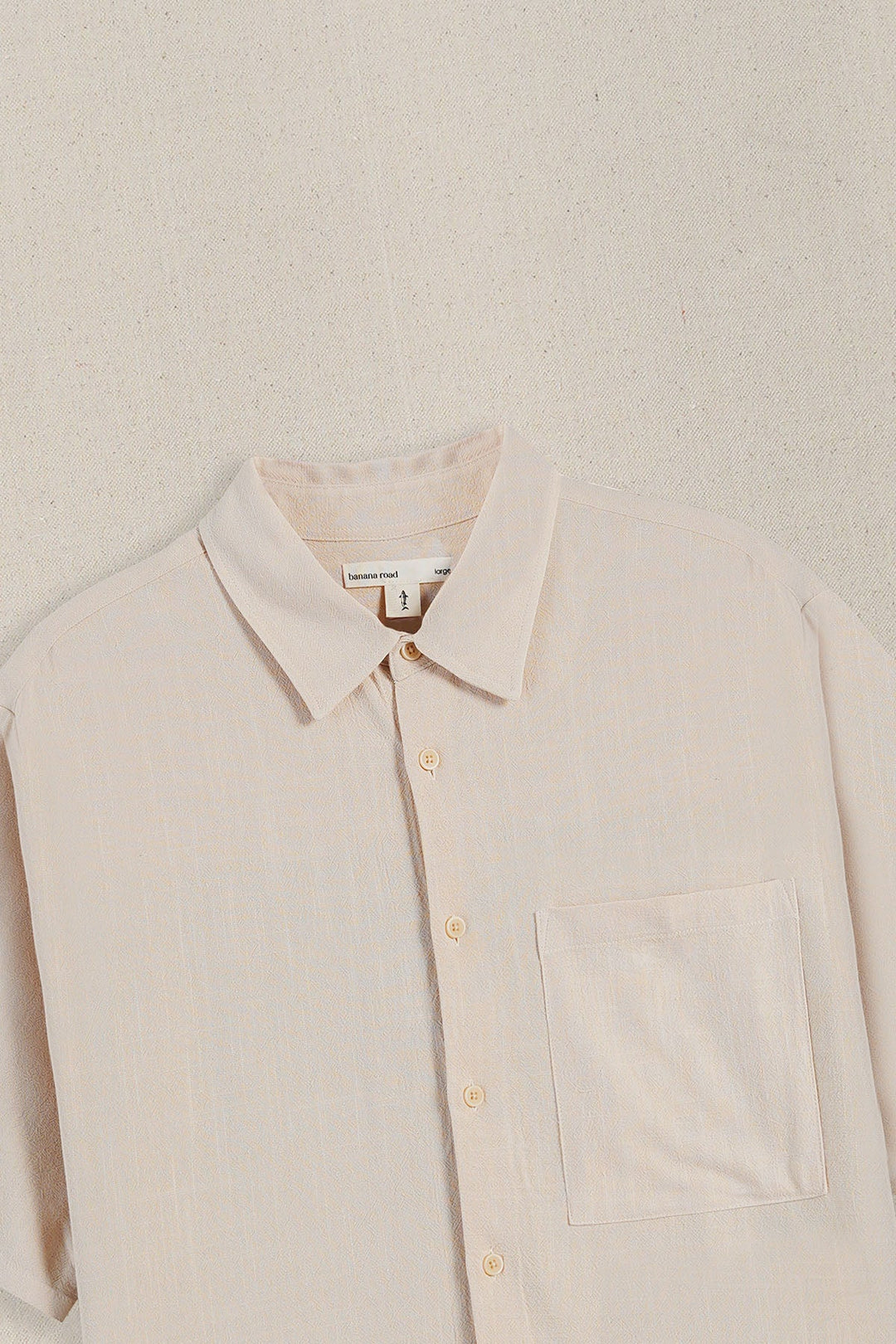 BEIGE ARTISAN WEAVE SHIRT