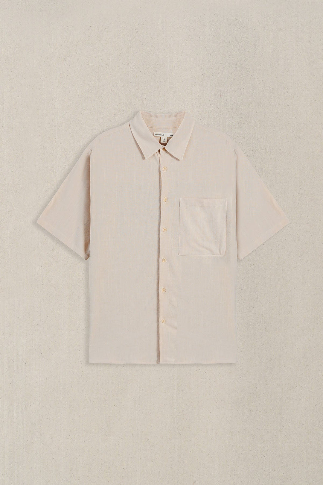 BEIGE ARTISAN WEAVE SHIRT