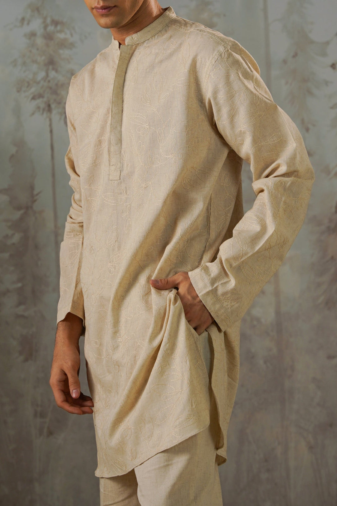 ECRU URBAN THREADWORK SHIRT