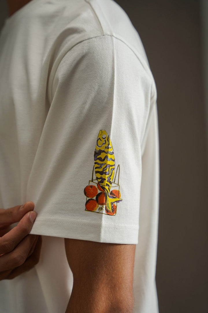 OFF WHITE STILL LIFE TEE
