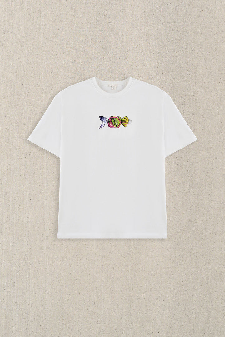 OFF WHITE SEA CANDY TEE