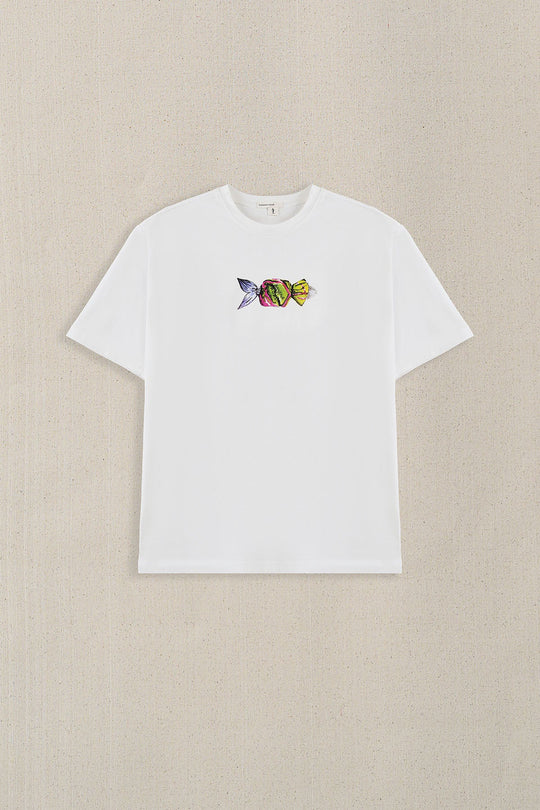 OFF WHITE SEA CANDY TEE