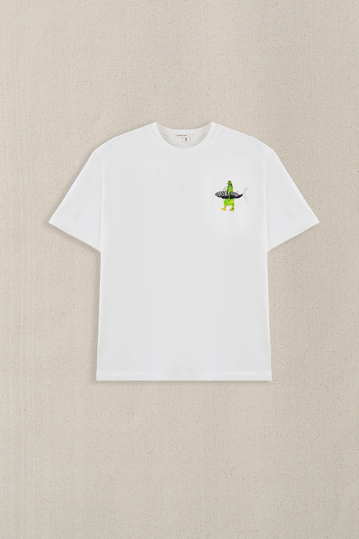 OFF WHITE THE BIG CATCH TEE