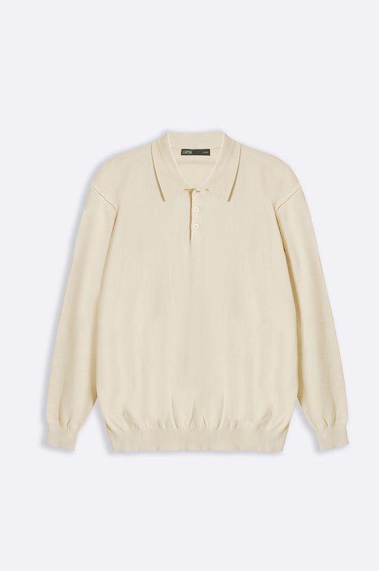 IVORY SPUN BLEND POLO