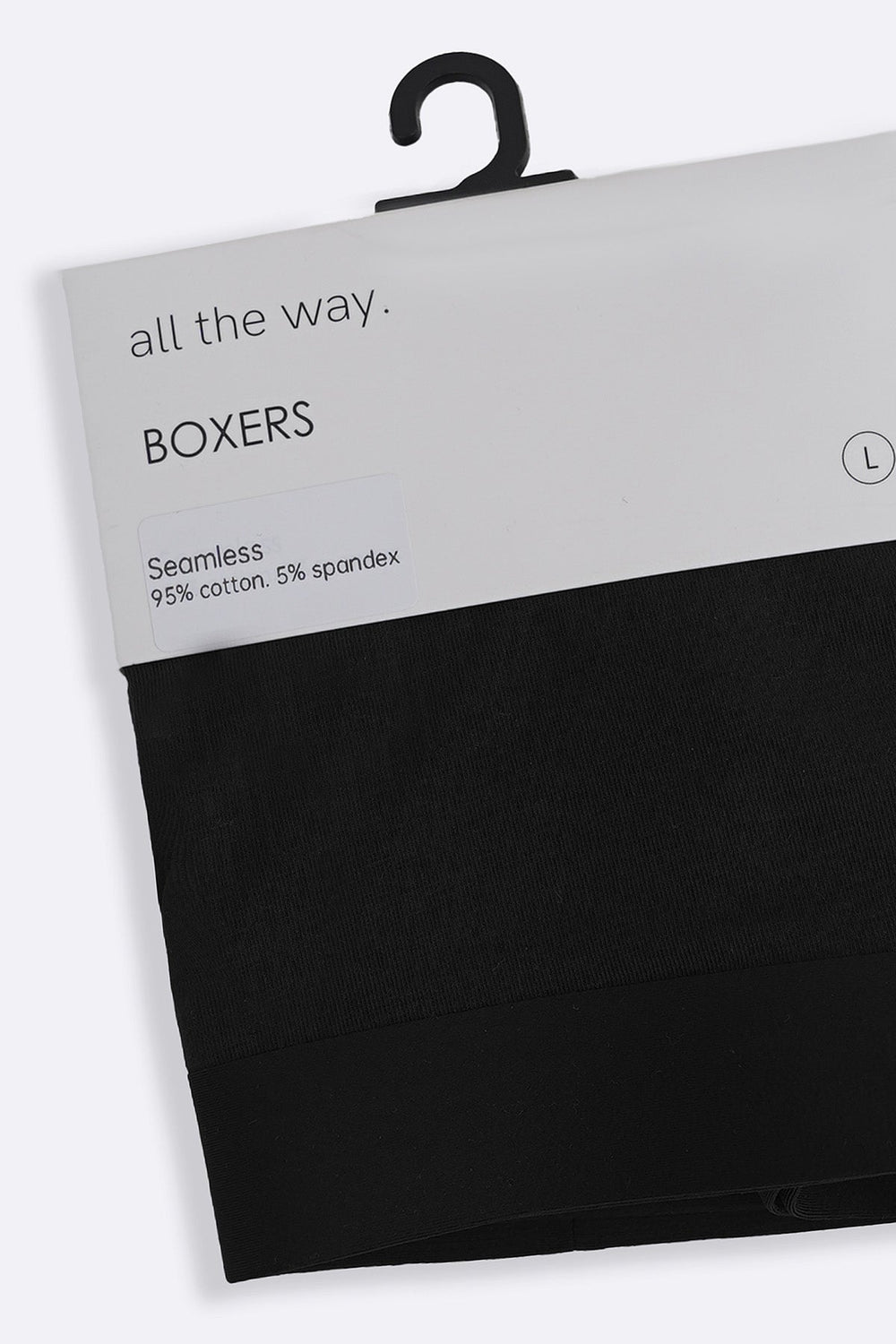 BLACK ESSENTIAL BOXERS