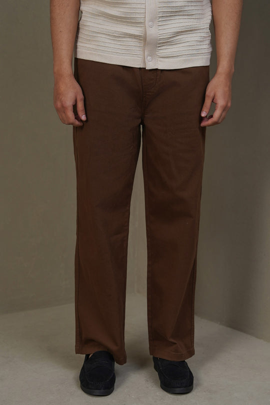 RELAXED TWILL PANTS