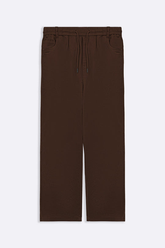 RELAXED TWILL PANTS