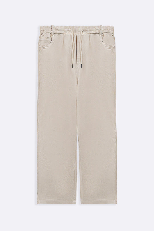 RELAXED TWILL PANTS