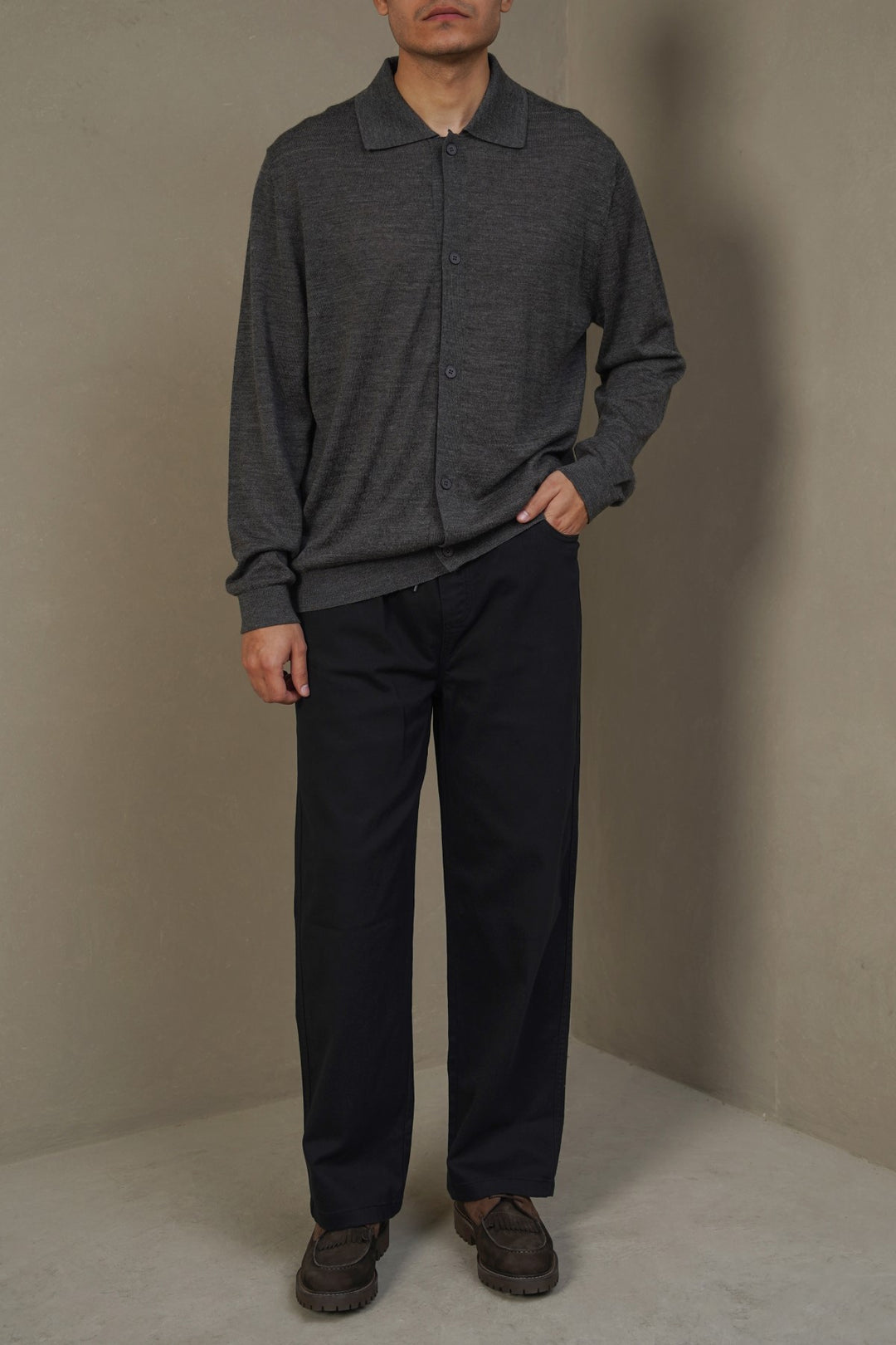 RELAXED TWILL PANTS