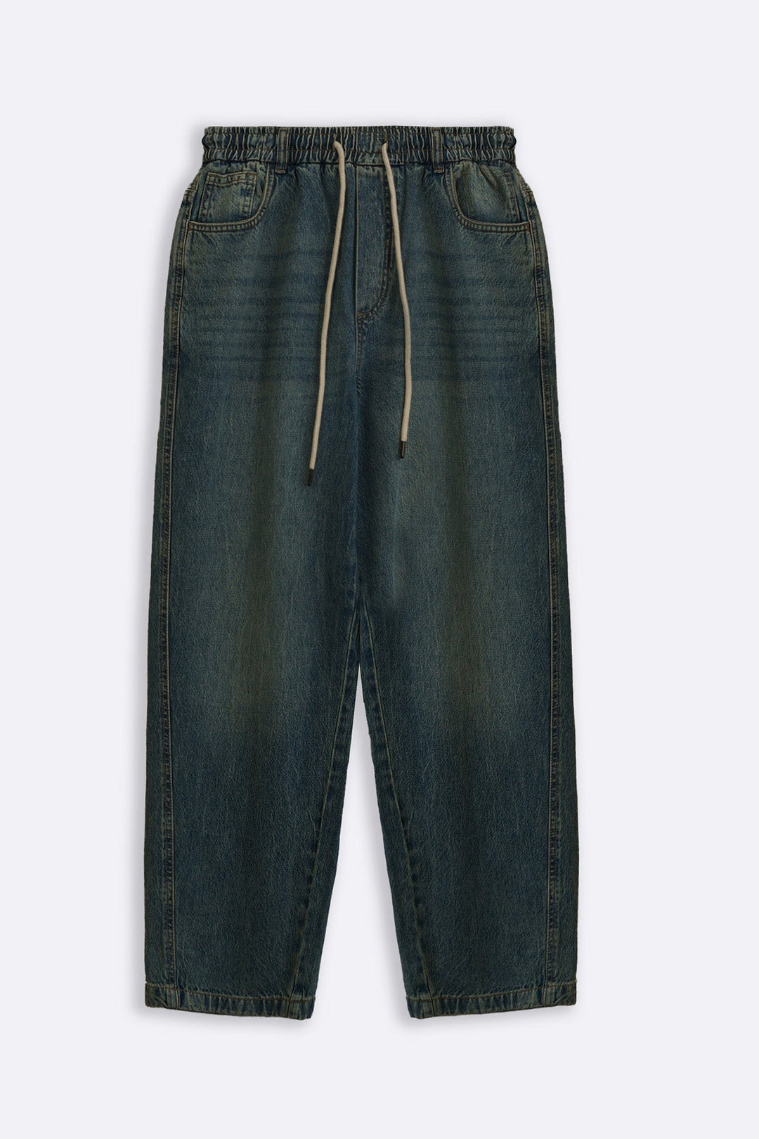 BLUE EASY BARREL JEANS