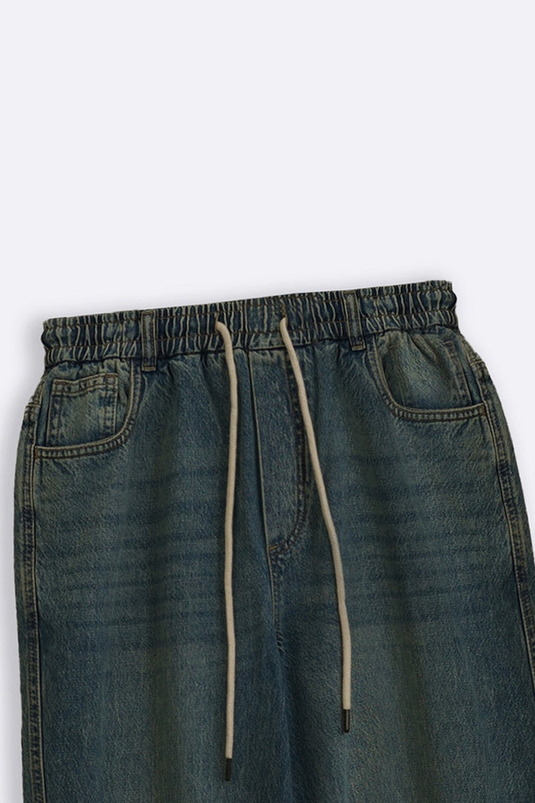 BLUE EASY BARREL JEANS