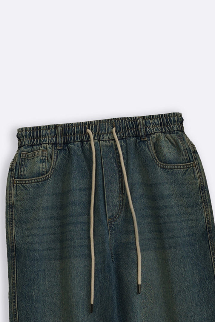 BLUE EASY BARREL JEANS