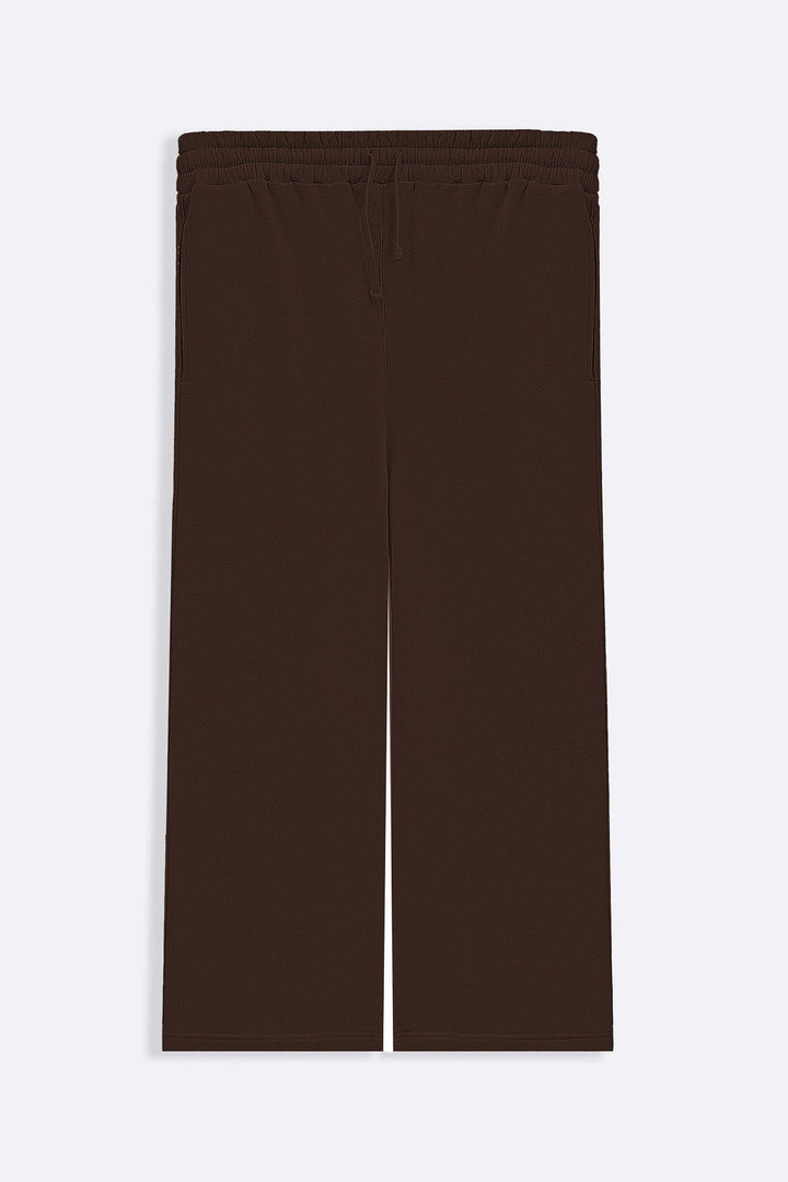 BROWN CLOUD COMFORT TROUSERS